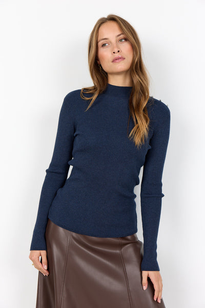 SC-DOLLIE 806 Pullover mörkblå