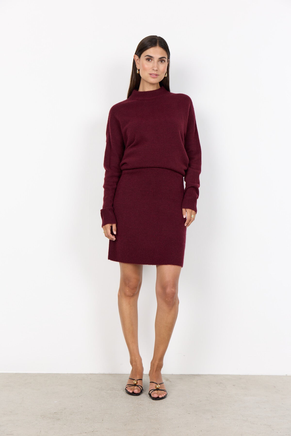 SC-NESSIE 69 Kjol Bordeaux