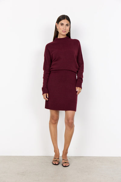 SC-NESSIE 69 Kjol Bordeaux