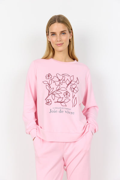 SC-BANU 287 Sweatshirt Lyseröd