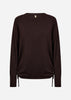 SC-DOLLIE 830 Pullover Mörk plommon