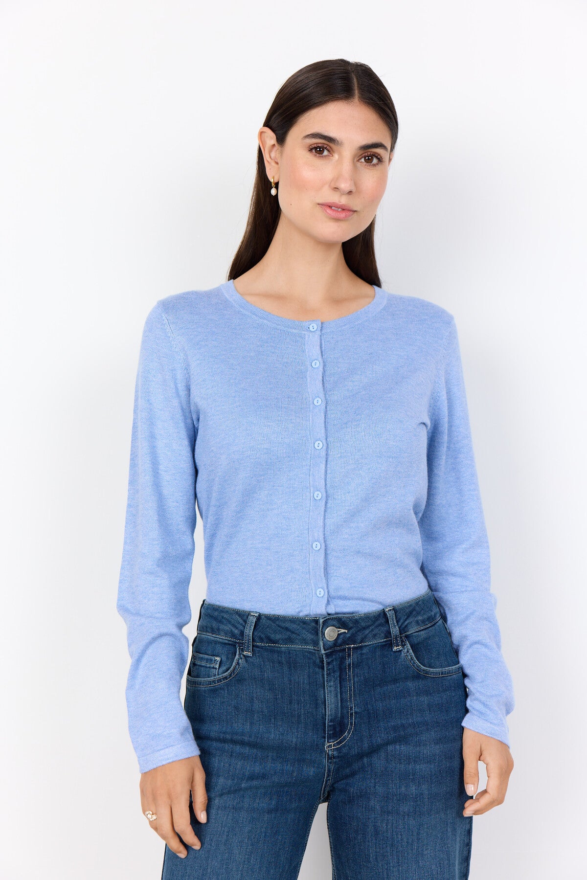 SC-DOLLIE 446 Cardigan Ljusblå