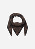 SC-BUKET 3 Scarf Mörkbrun