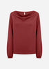 SC-BANU 333 Blus Rubinröd