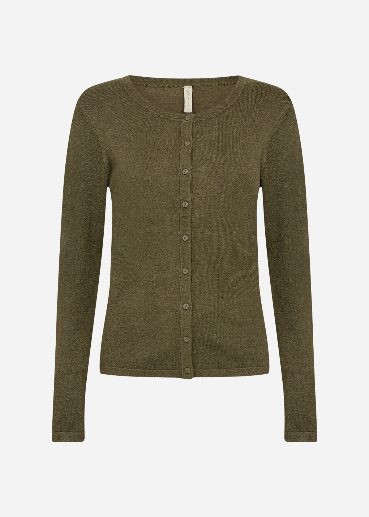 SC-DOLLIE 446 Cardigan Mörkgrön