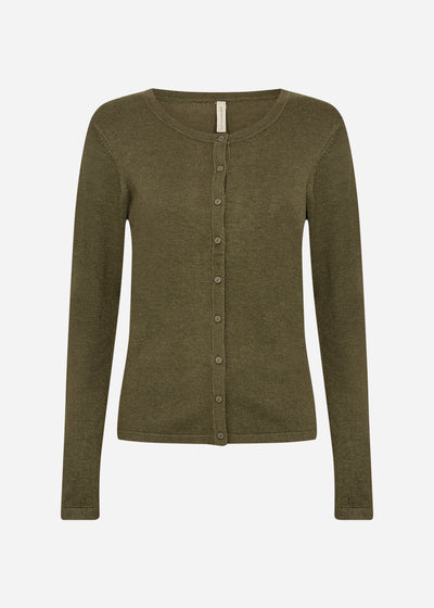 SC-DOLLIE 446 Cardigan Mörkgrön