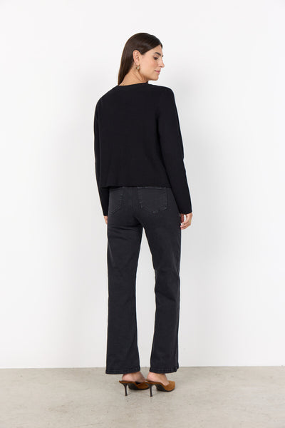 SC-KANITA 26 Cardigan Svart