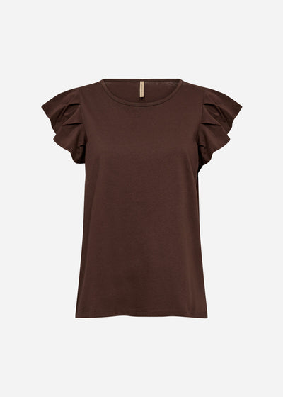 SC-DERBY 52 T-shirt Mörkbrun