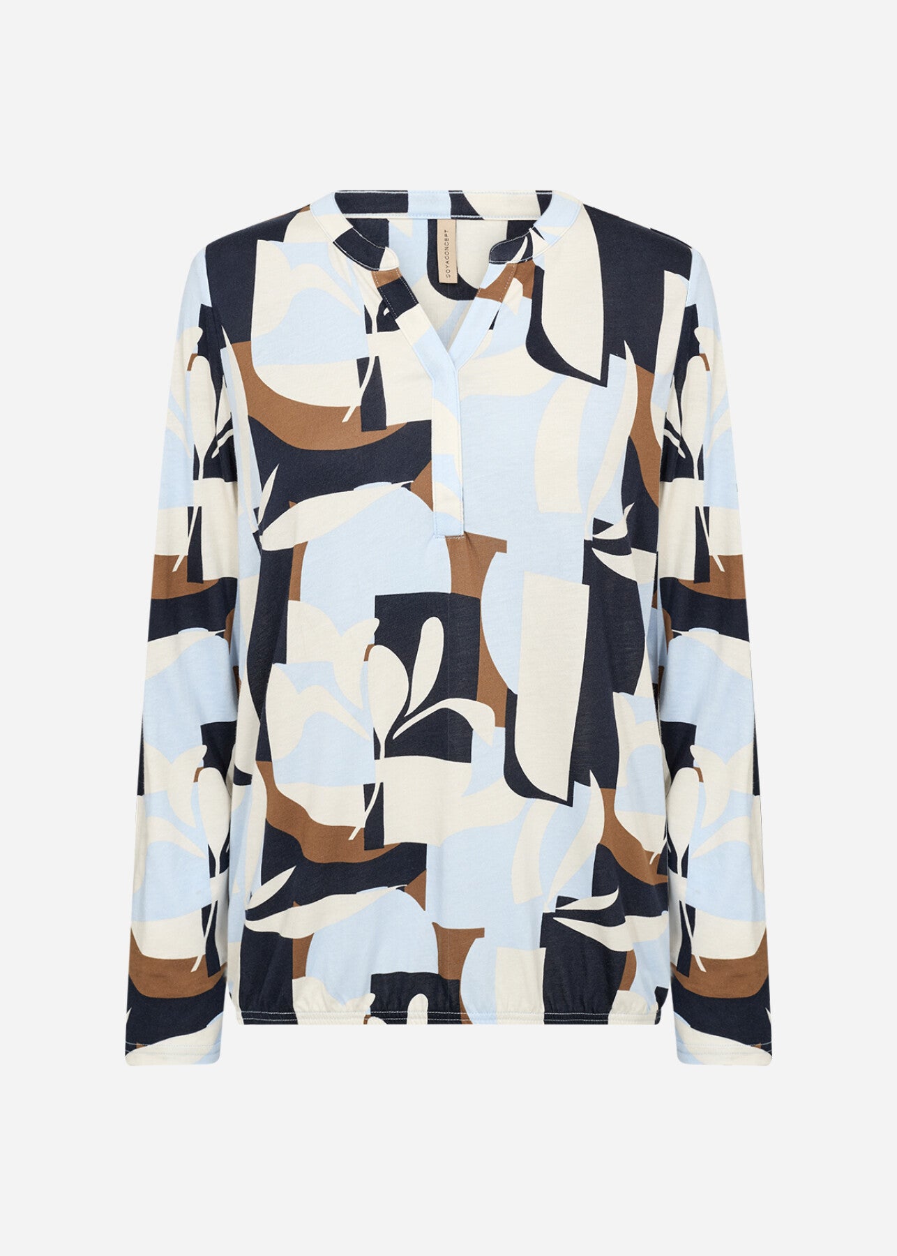 SC-FELICITY AOP 531 Blus Ljusblå