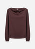 SC-BANU 333 Blus Mörk plommon