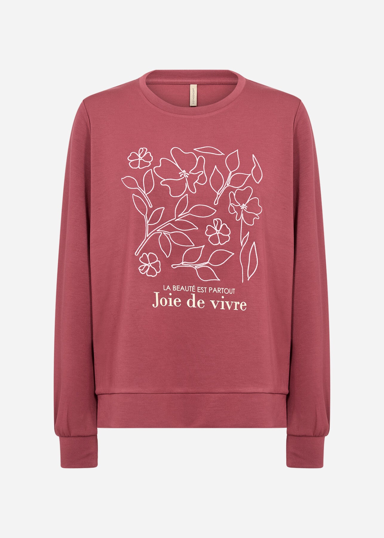 SC-BANU 287 Sweatshirt Rubinröd