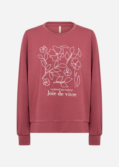 SC-BANU 287 Sweatshirt Rubinröd
