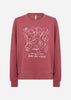 SC-BANU 287 Sweatshirt Rubinröd