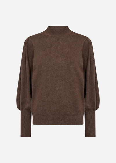 SC-DOLLIE 666 Pullover Mörkbrun