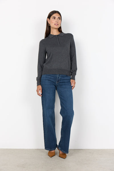 SC-DOLLIE 799 Pullover Mörkgrå