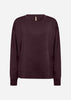 SC-BANU 164 Sweatshirt Mörk plommon