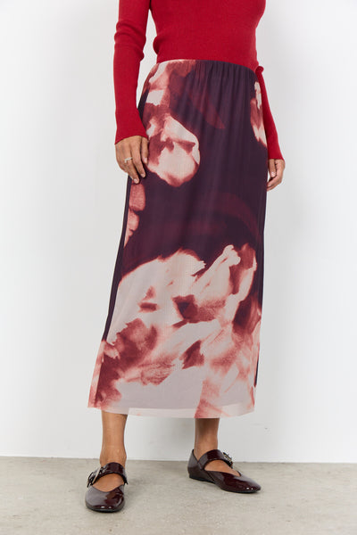 SC-ALDA AOP 58 Kjol Lila