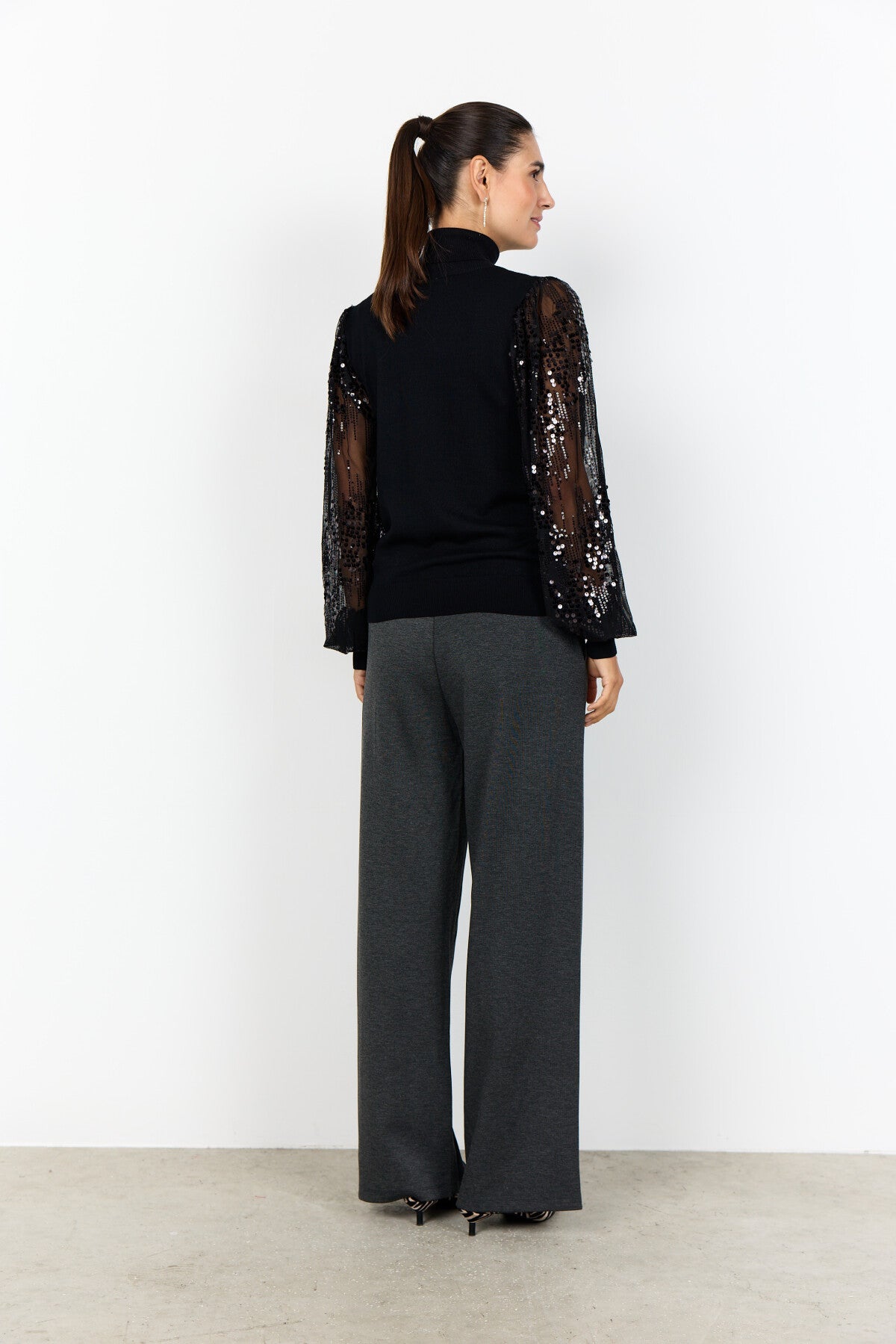 SC-DOLLIE 803 Pullover Svart