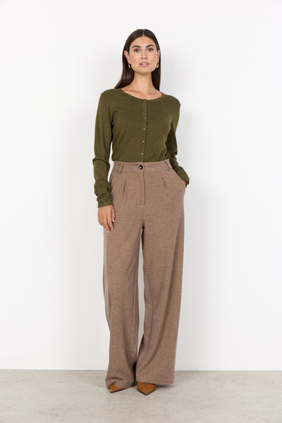 SC-DOLLIE 446 Cardigan Mörkgrön