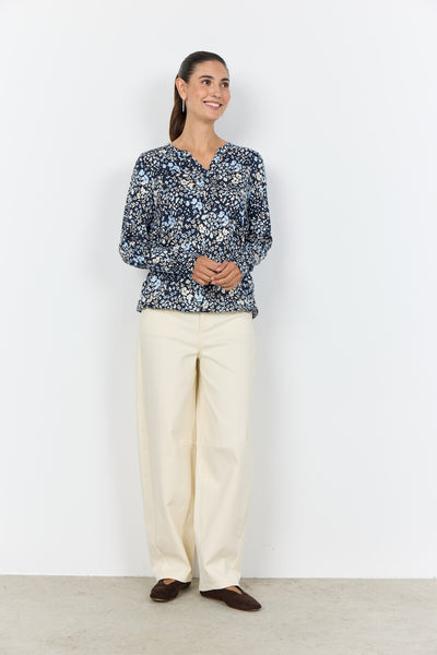 SC-FELICITY AOP 532 Blus Navy