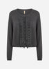 SC-DOLLIE 829 Cardigan Mörkgrå