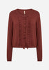 SC-DOLLIE 829 Cardigan Rubinröd