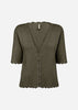 SC-DOLLIE 788 Cardigan Mörkgrön