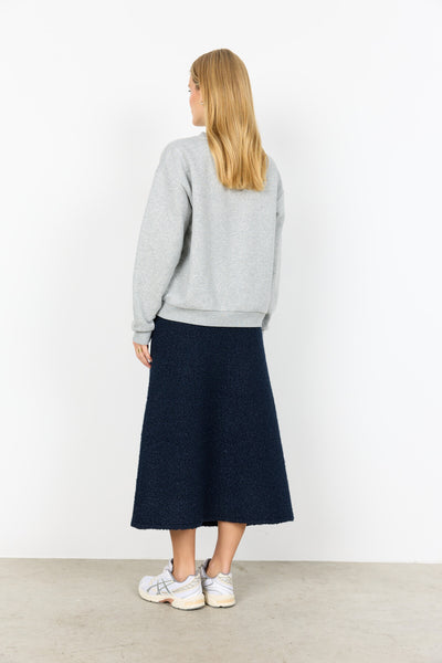 SC-ANGELIN 6 Sweatshirt Ljusgrått