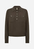 SC-KANITA 40 Pullover Mörkgrön