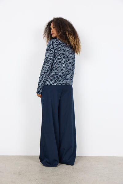 SC-FELICITY AOP 530 Blus Navy