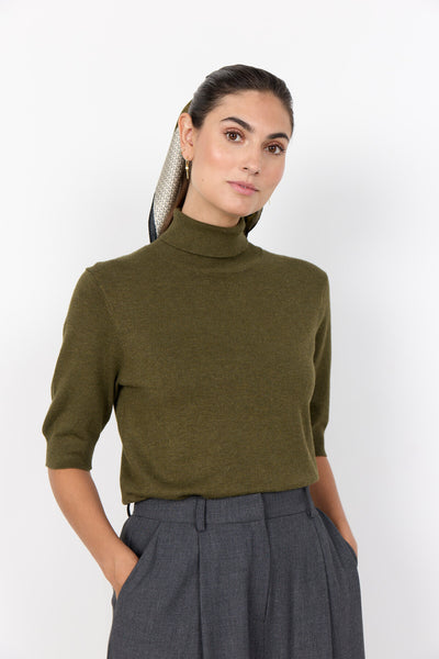 SC-DOLLIE 740 Pullover Mörkgrön