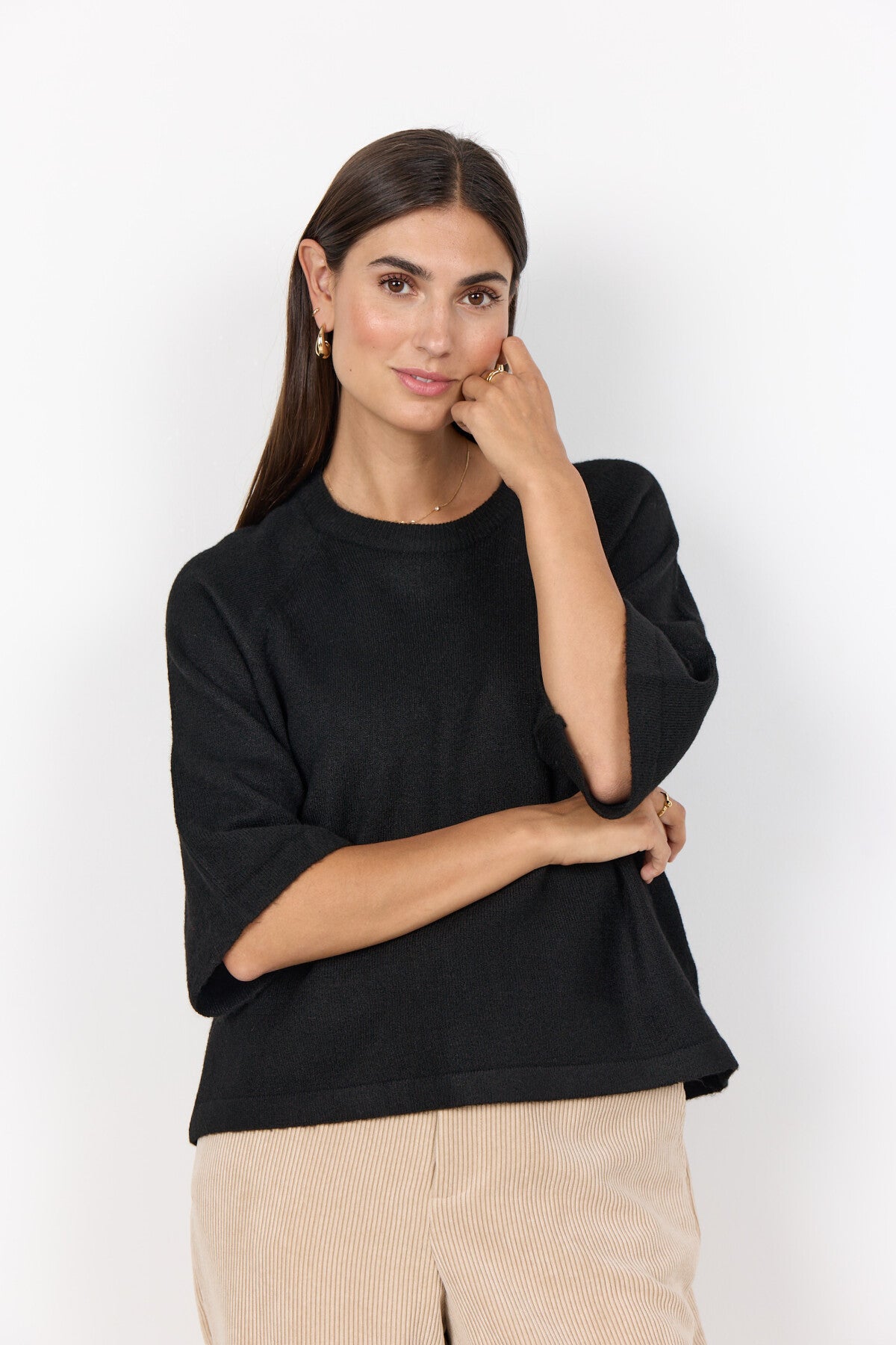 SC-ORLEAN 1 Pullover Svart