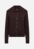 SC-DOLLIE 837 Cardigan Mörk plommon