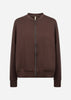 SC-JANNY 22 Cardigan Mörkbrun