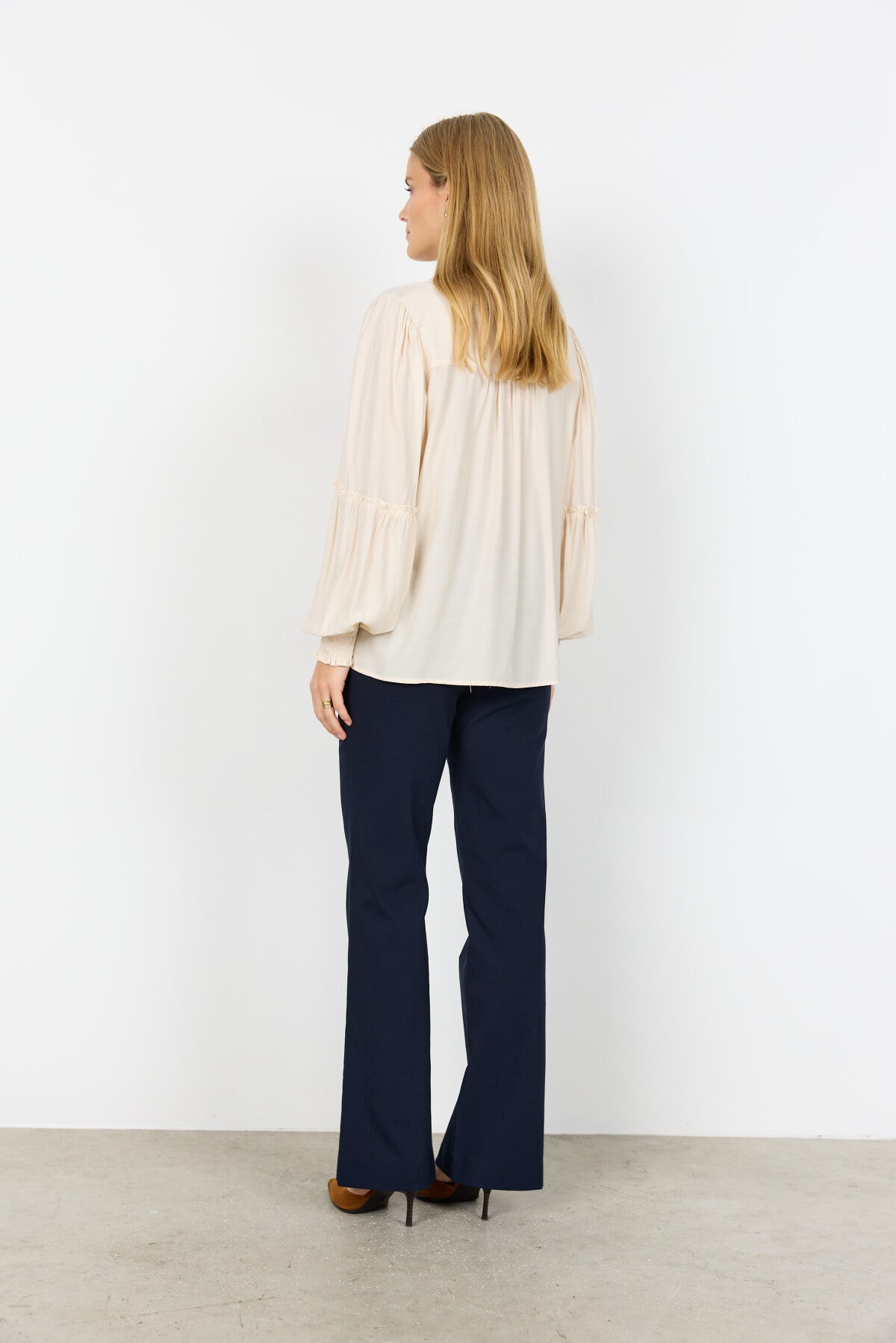 SC-BARBEL 2 Skjorta Cream