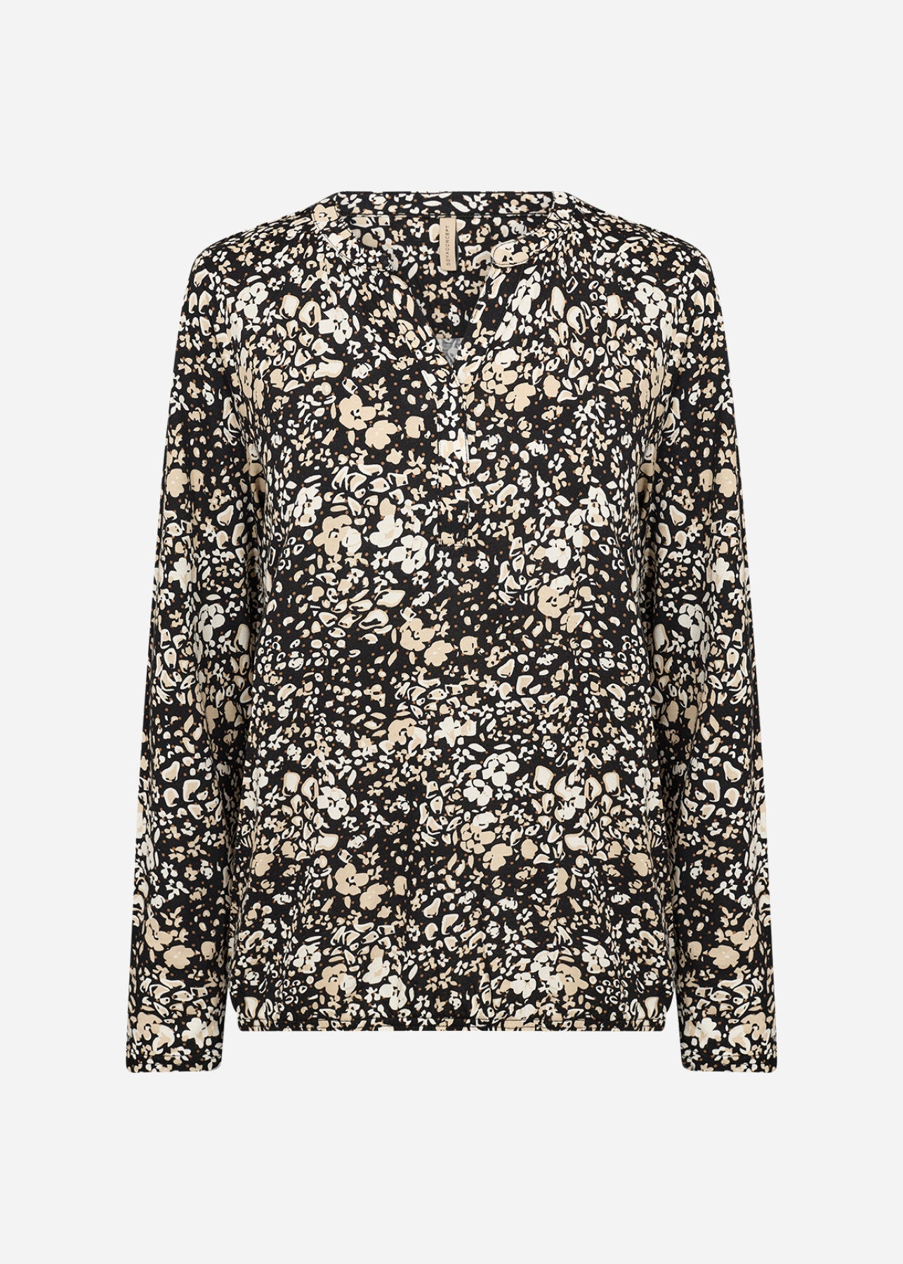 SC-FELICITY AOP 532 Blus Svart