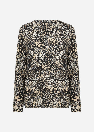 SC-FELICITY AOP 532 Blus Svart