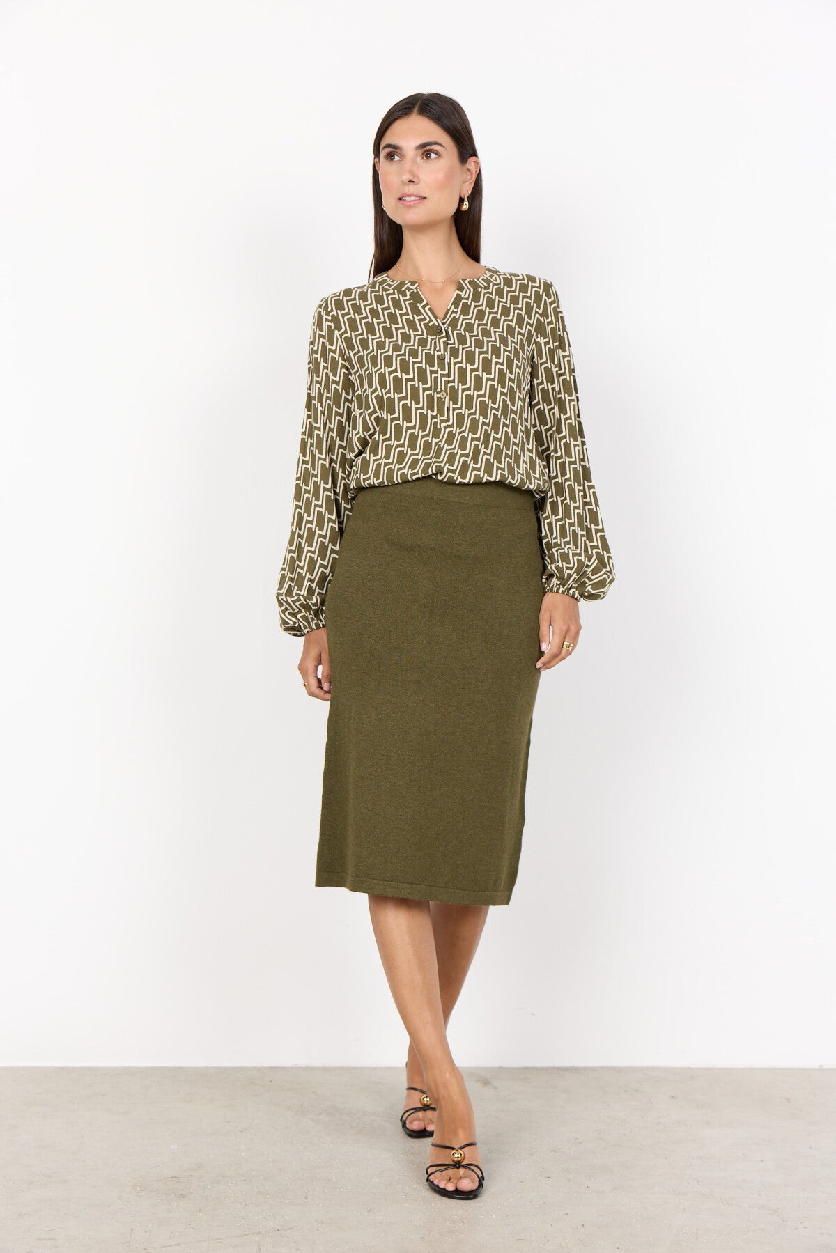 SC-DOLLIE 798 Kjol Mörkgrön