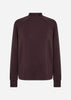 SC-BANU 332 Blus Mörk plommon